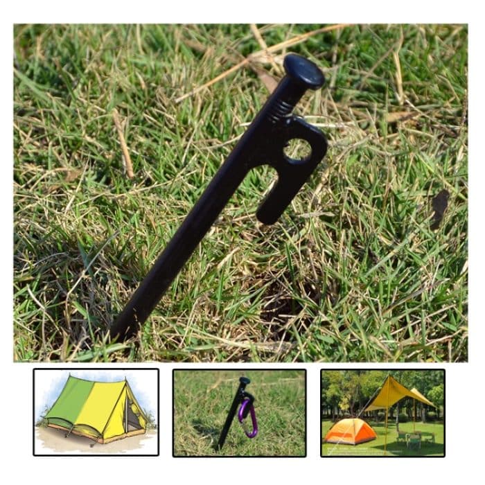 Outdoor-Camping, winddichte, feste Bodennägel für das Vordach, 6 PCS 25cm, 8 PCS 25cm, 10 PCS 25cm, 4 PCS 30cm, 6 PCS 30cm – Bild 5