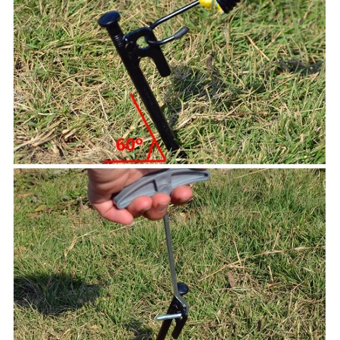 Outdoor-Camping, winddichte, feste Bodennägel für das Vordach, 8 PCS 30cm, 10 PCS 30cm, 4 PCS 40cm, 6 PCS 40cm, 8 PCS 40cm – Bild 4