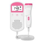 Schwangere Frauen Home fetaler Herzfrequenzmonitor, U3-02(Pink)