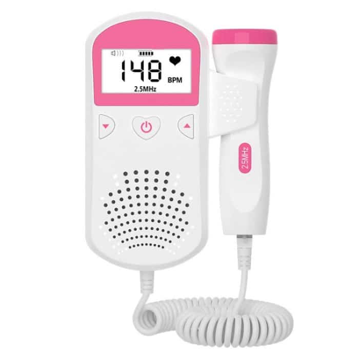 TBD0601822201A.jpg Schwangere Frauen Home fetaler Herzfrequenzmonitor, U3-02(Pink) – Bild 1