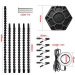 Reparaturwerkbank für Lötstation aus Aluminiumlegierung mit sechs Backen, N-SS6LM-BK9 – Bild 3