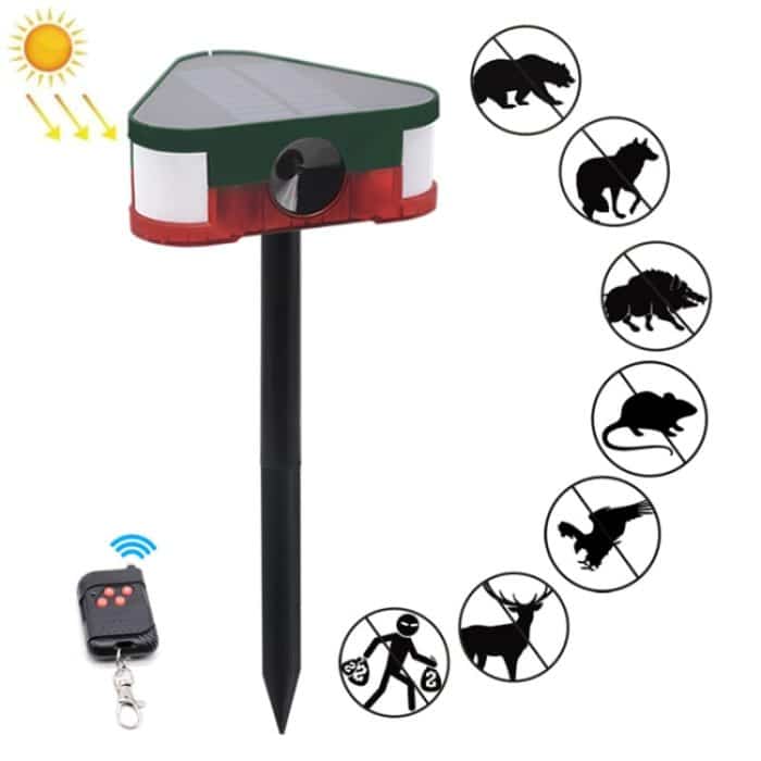Solar-Mäusevertreiber, Hochfrequenz-Ultraschall-Tierantrieb, Solar Mouse Repeller – Bild 1