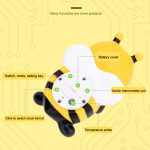 MTY-813 Cartoon Little Bee Kinder Elektronisches Wasserthermometer, MTY-813 – Bild 3