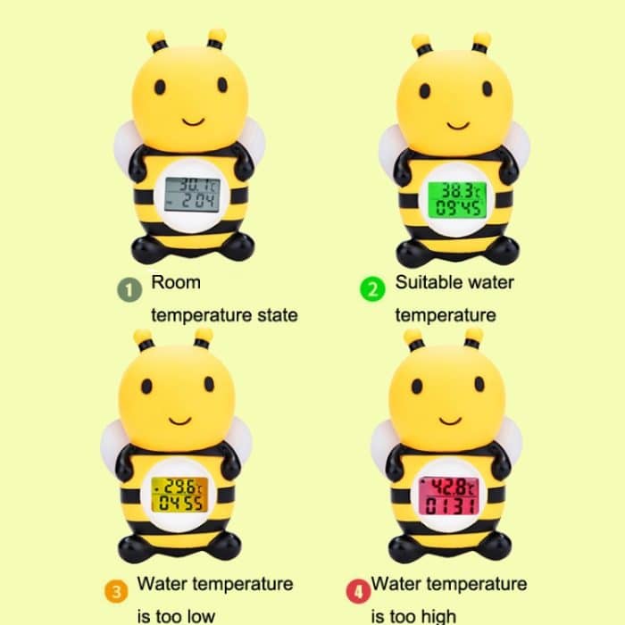 MTY-813 Cartoon Little Bee Kinder Elektronisches Wasserthermometer, MTY-813 – Bild 5