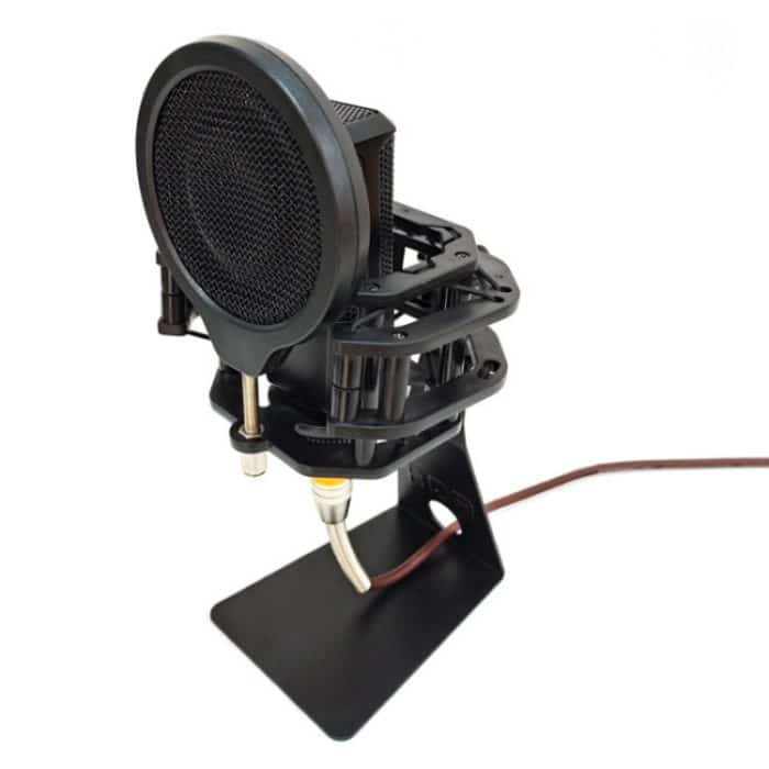 TEYUN L-förmiger Eisen-Dreieck-Metall-Mikrofonständer – Bild 6