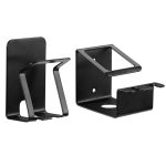 2 Stück Zahnbürstenhalter aus Edelstahl 304, Farbe:, 1069 Black, 1070 Upgrade Black – Bild 2