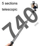 K12D Live Beauty Bluetooth Stativ Selfie Stick – Bild 2