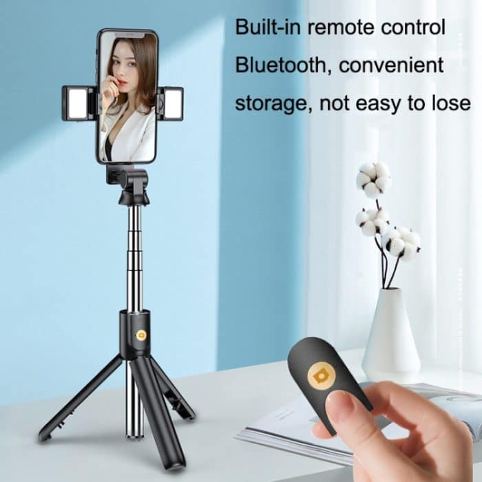K12D Live Beauty Bluetooth Stativ Selfie Stick – Bild 4