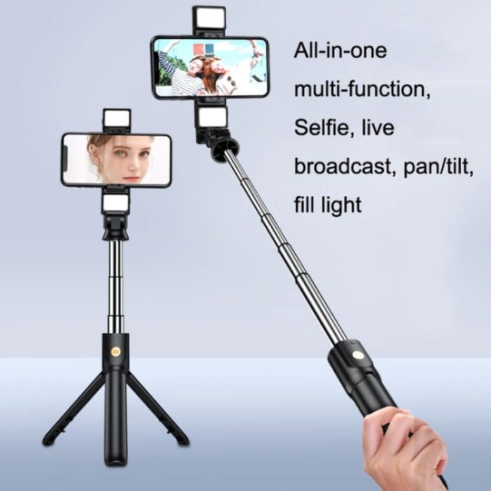 K12D Live Beauty Bluetooth Stativ Selfie Stick – Bild 5