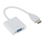 ZHQ008 HD HDMI-zu-VGA-Konverter mit Audio, White, Black – Bild 6