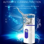 N3S Home Medical Mini-Kompressions-Ultraschallvernebler, Blue, Gray, Green, Orange – Bild 7