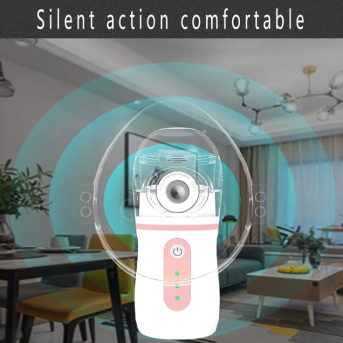 Tragbarer tragbarer Mikronetzwerk-Zerstäuber N5S, Blue, Pink, Green, Grey, Pink + Pink, Blue + Blue – Bild 4