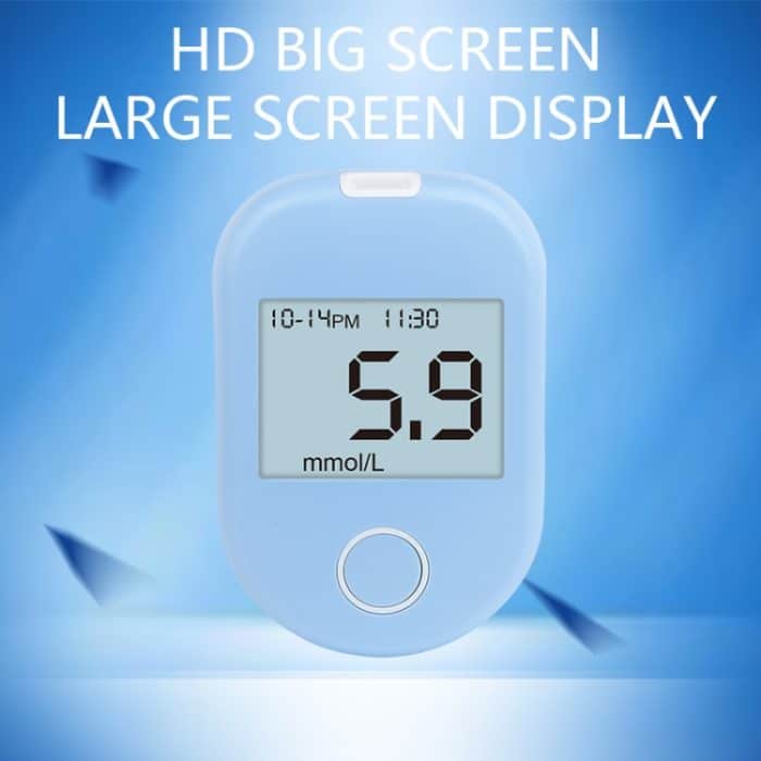 803 LCD-Bildschirm Home Automatischer Blutzuckertest, Set – Bild 3