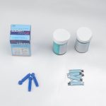 803 LCD-Bildschirm Home Automatischer Blutzuckertest, Set – Bild 7