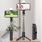 CYKE L10S Bluetooth Selfie Stick Beauty Fill Light Live Stativ, L10S – Bild 7