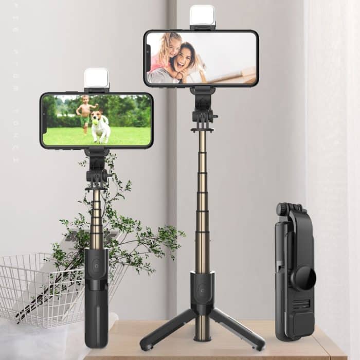 CYKE L10S Bluetooth Selfie Stick Beauty Fill Light Live Stativ, L10S – Bild 7