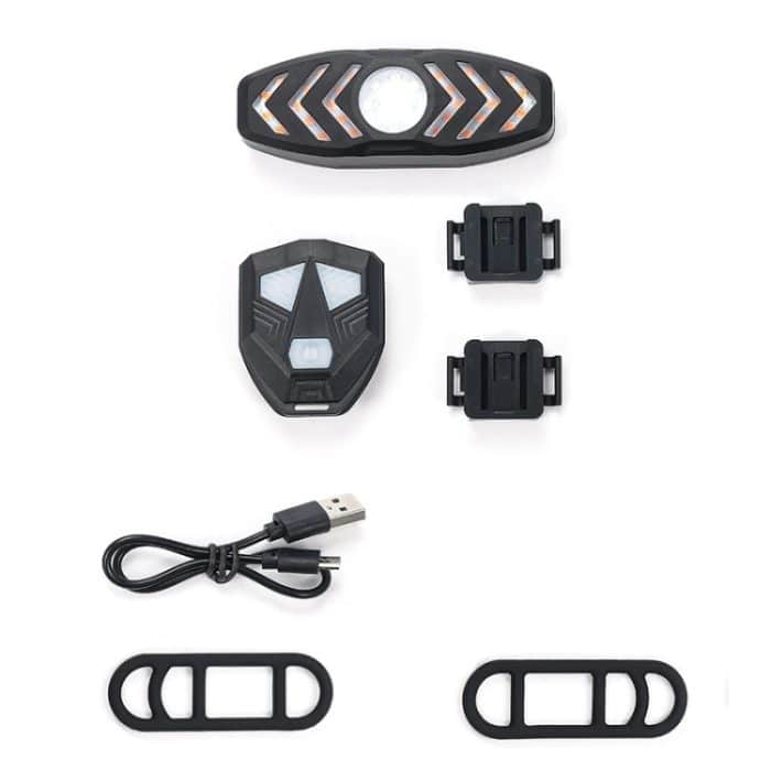 WEST BIKING Fahrrad-Rücklicht mit Fernbedienung und Hupenton, YP0701313 – Bild 2