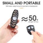 WEST BIKING Fahrrad-Rücklicht mit Fernbedienung und Hupenton, YP0701313 – Bild 3