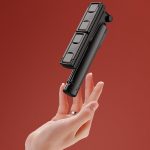 CYKE A17 Bluetooth-Fernbedienung mit Stativ-Foto-Live-Halterung, A17- 0.8m Black (Without Light) – Bild 2