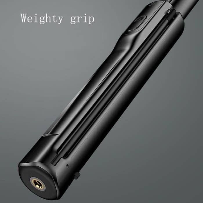 CYKE A17 Bluetooth-Fernbedienung mit Stativ-Foto-Live-Halterung, A17- 0.8m Black (Without Light) – Bild 4