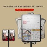 CYKE A22 Bluetooth-Fernbedienung mit Stativ-Foto-Live-Halterung, A22-80CM-Black (Dual Camera) – Bild 4