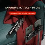 CYKE A22 Bluetooth-Fernbedienung mit Stativ-Foto-Live-Halterung, A22-80CM-Black (Dual Camera) – Bild 5