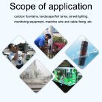 10 Stück CDF-M3 wasserdichter Kabelverbinder, 3 Pin, 2 Pin – Bild 6