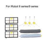 Zubehör für Kehrroboter XR319 für IRobot 8-Serie / 9-Serie, 1 Pair Main Brush, 10 PCS Side Brush, 5 PCS Filter, 2 PCS Steering Wheel – Bild 3