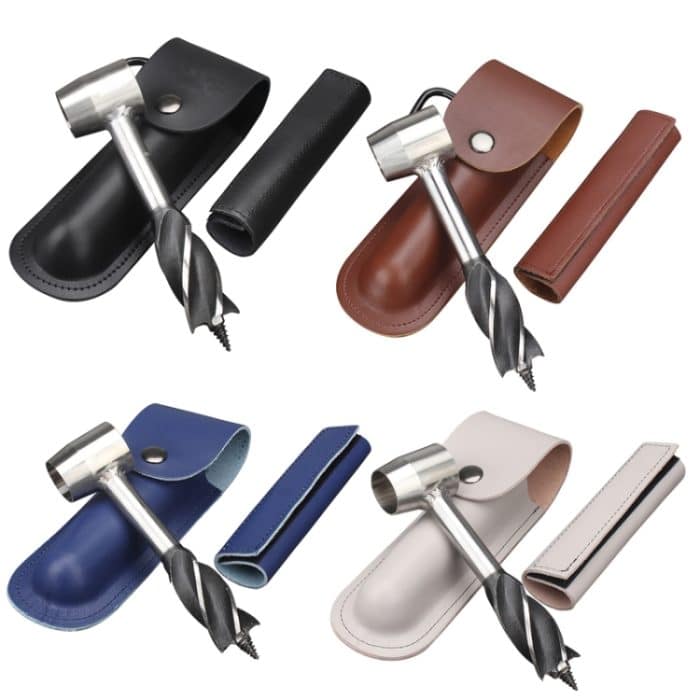 Outdoor-Survival-Stanzbohrer-Werkzeugset, Black, Blue, Brown, Beige – Bild 2