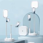 V8 Dual-Kamera 360 Grad drehbarer, lichtdurchfluteter Live-Ständer, Spezifikationen:, Holder, Holder + Remote, Holder + Storage Bag, Holder + Remote + Storage Bag – Bild 2