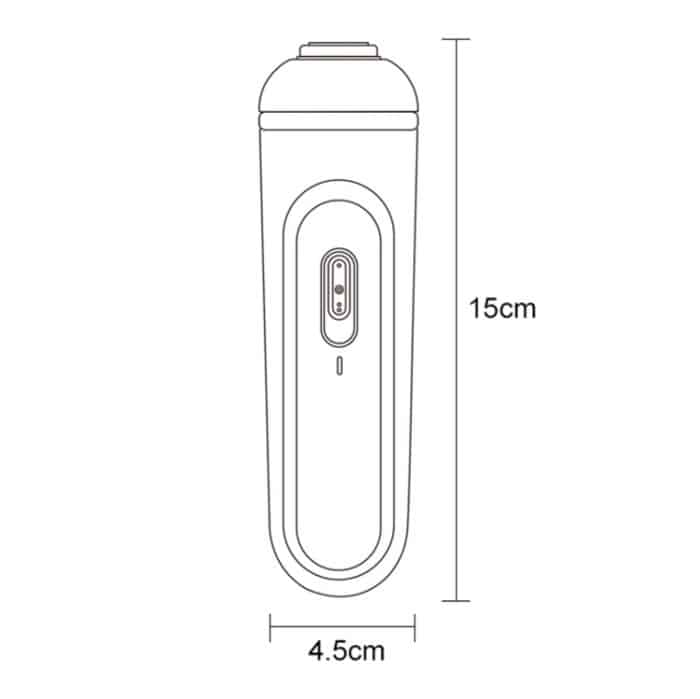 J001 Wiederaufladbarer elektrischer Fußschärfer für Peeling-Pediküre, White, Pink – Bild 3