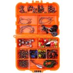 213 Teile/Satz Road Squid Hook Zubehörset, 213 PCS / Set (Orange), 213 PCS / Set(Black)