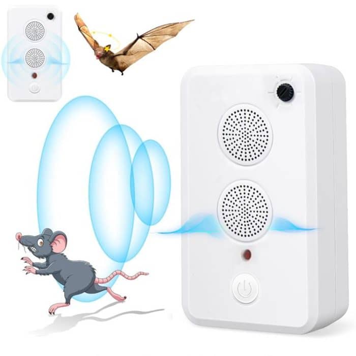 Abnehmbares, wiederaufladbares Ultraschall-Mäuseabwehrmittel gegen Fledermäuse, Mouse Repellent – Bild 10