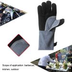 1 Paar JJ2001-1 Ofen-Mikrowellen-Back-Grill-Isolierungshandschuhe, Barbecue Insulation Gloves – Bild 6