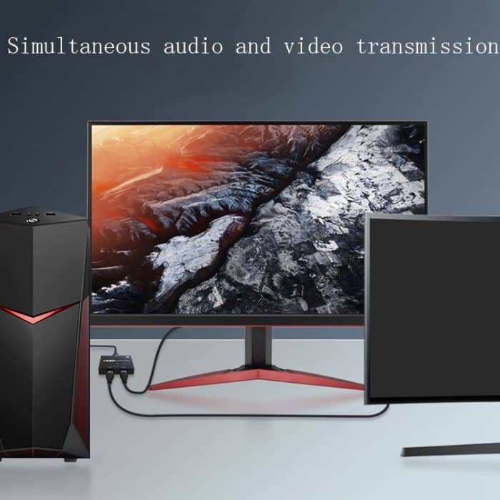 F0301 HDMI 2.1 Zwei-Wege-Switcher PS5 Dedizierter Ein-in-zwei-in-zwei-in-zwei-Hochauflösungsschalter – Bild 6