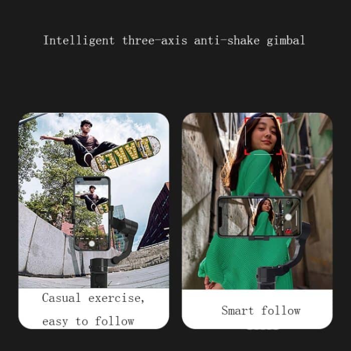 FY3 Handheld Shooting Anti-Shake Smart Drei-Achsen-Handy-Stabilisator, FY3 (Black) – Bild 5