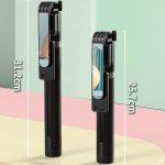 Integrierter Bluetooth-Selfie-Stick mit Vibrato-Fernbedienungs-Make-up-Spiegel, P80 1.33m, P81 1.7m – Bild 3