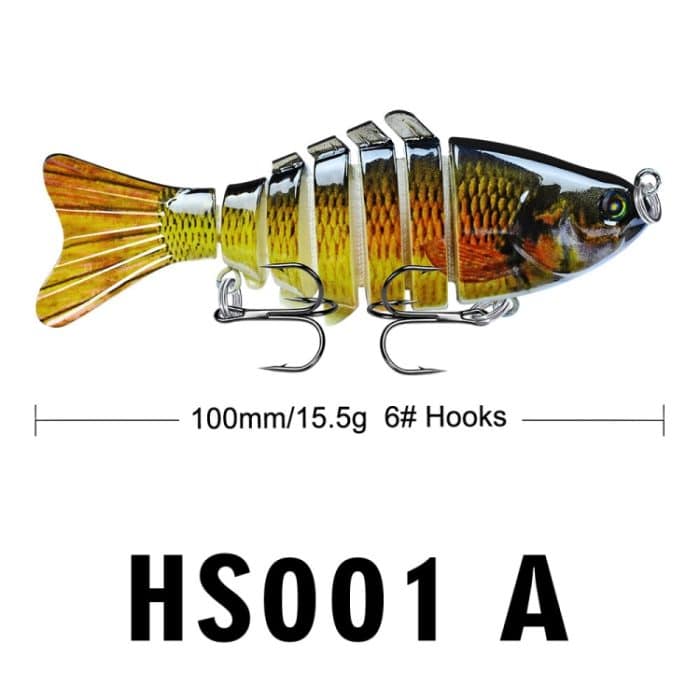 2 Stück PROBEROS HS001 10 cm 15,5 g Road Sub-Fish Bait Kunststoff Hartköder, A, B, C, D, E, G, H, I, M, N, O, P, Q, R, S – Bild 6