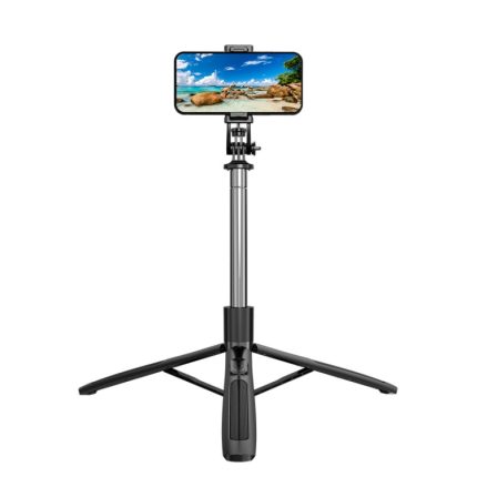 Kabellose Bluetooth-Selfie-Stick-Live-Teleskophalterung, Spezifikation:, Q05 (Black), Q05S (Black With Fill Light)
