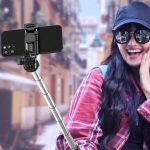 Kabellose Bluetooth-Selfie-Stick-Live-Teleskophalterung, Spezifikation:, Q05 (Black), Q05S (Black With Fill Light) – Bild 7
