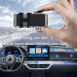 2 Stück S15 magnetische Halterung aus Aluminiumlegierung, Datenkabel-Aufbewahrungsaufkleber, Autotelefonhalter – Bild 5