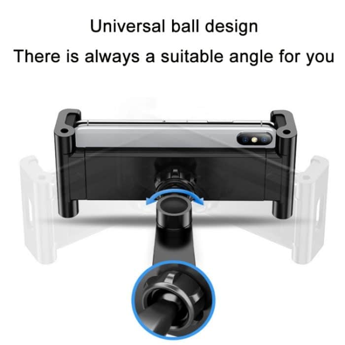 PB-45B Auto-hintere Aluminiumlegierung-Teleskop-Handyhalterung, Black Color Box, Red Color Box – Bild 5