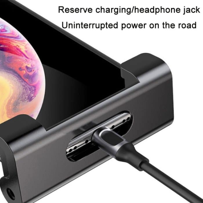 PB-45B Auto-hintere Aluminiumlegierung-Teleskop-Handyhalterung, Black Color Box, Red Color Box – Bild 6