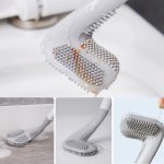 Golf-Toilettenbürste mit selbstöffnender und schließender wasserdichter Basis, White, Blue, Black, Green – Bild 5