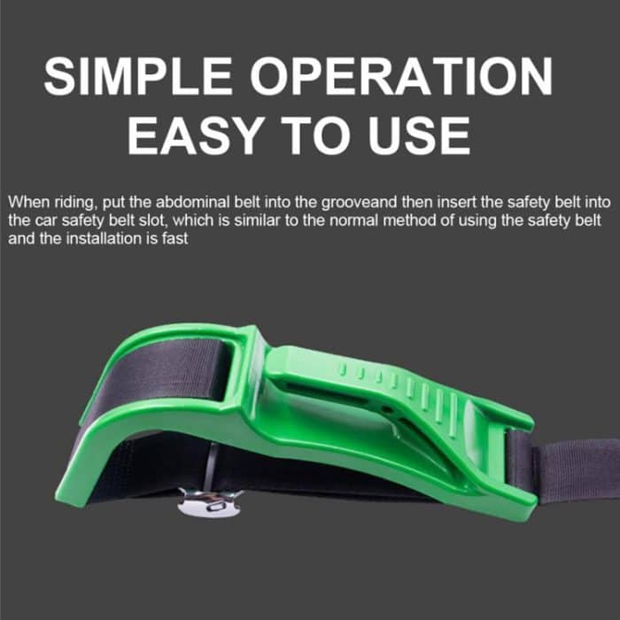 Auto spezieller Anti-Schlaganfall-Sicherheitsgurt für schwangere Frauen, Black, Pink, Green, White – Bild 6