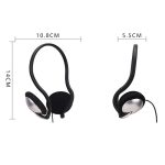 Soyto SY720 Student Ausgestattetes kabelgebundenes Headset für E-Piano-Drum-Gitarre, 3.5mm, 6.5mm – Bild 2