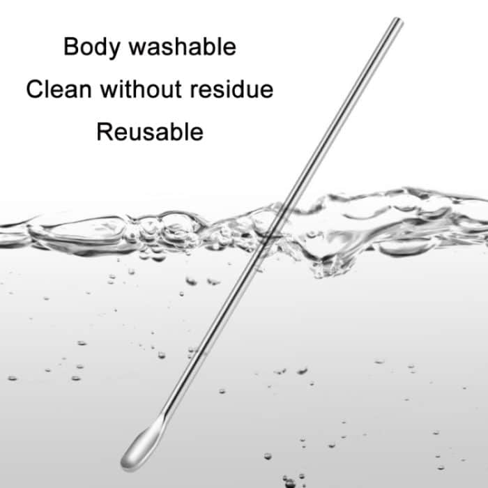 5 Sets 6-in-1-Edelstahl-Federspirale, tragbare Ohrstöpsel, Yellow Leather Case, Pink Leather Case, Black Leather Case, Yellow, Blue, Pink, Green, Purple, Black – Bild 4