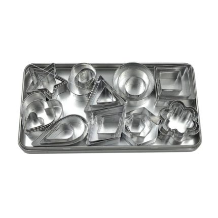 Keksform aus Edelstahl, 30 PCS / Set, 27 PCS / Set