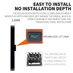 SP5106 RV Yacht-modifizierte 5-mm-Film-Touch 6-Bit-Panel-Schalter – Bild 4