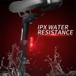 2 Stück wasserdichte Warnleuchte zum Aufladen von Fahrrädern, Red, White – Bild 4